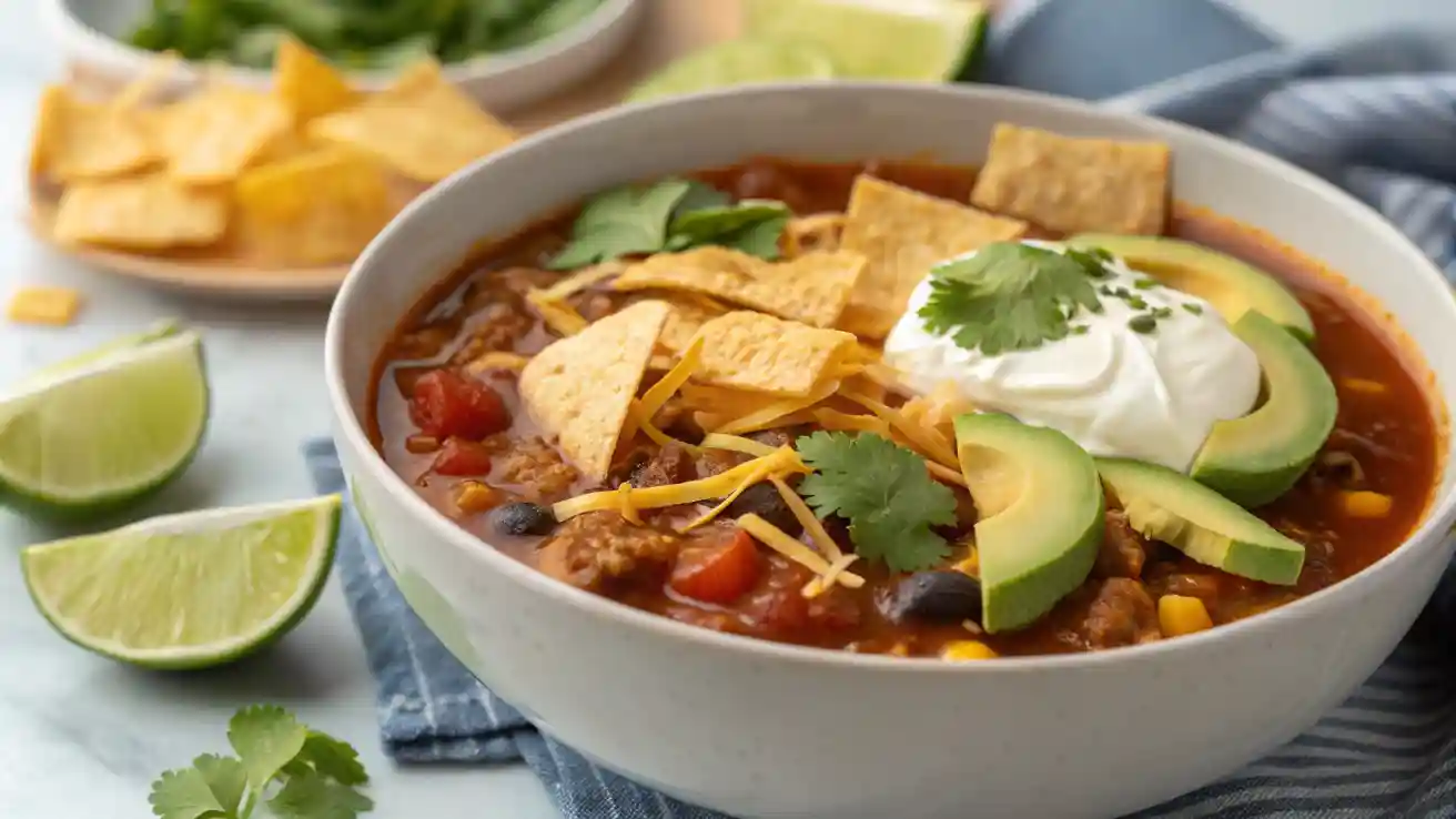 Traditional Taco Soup